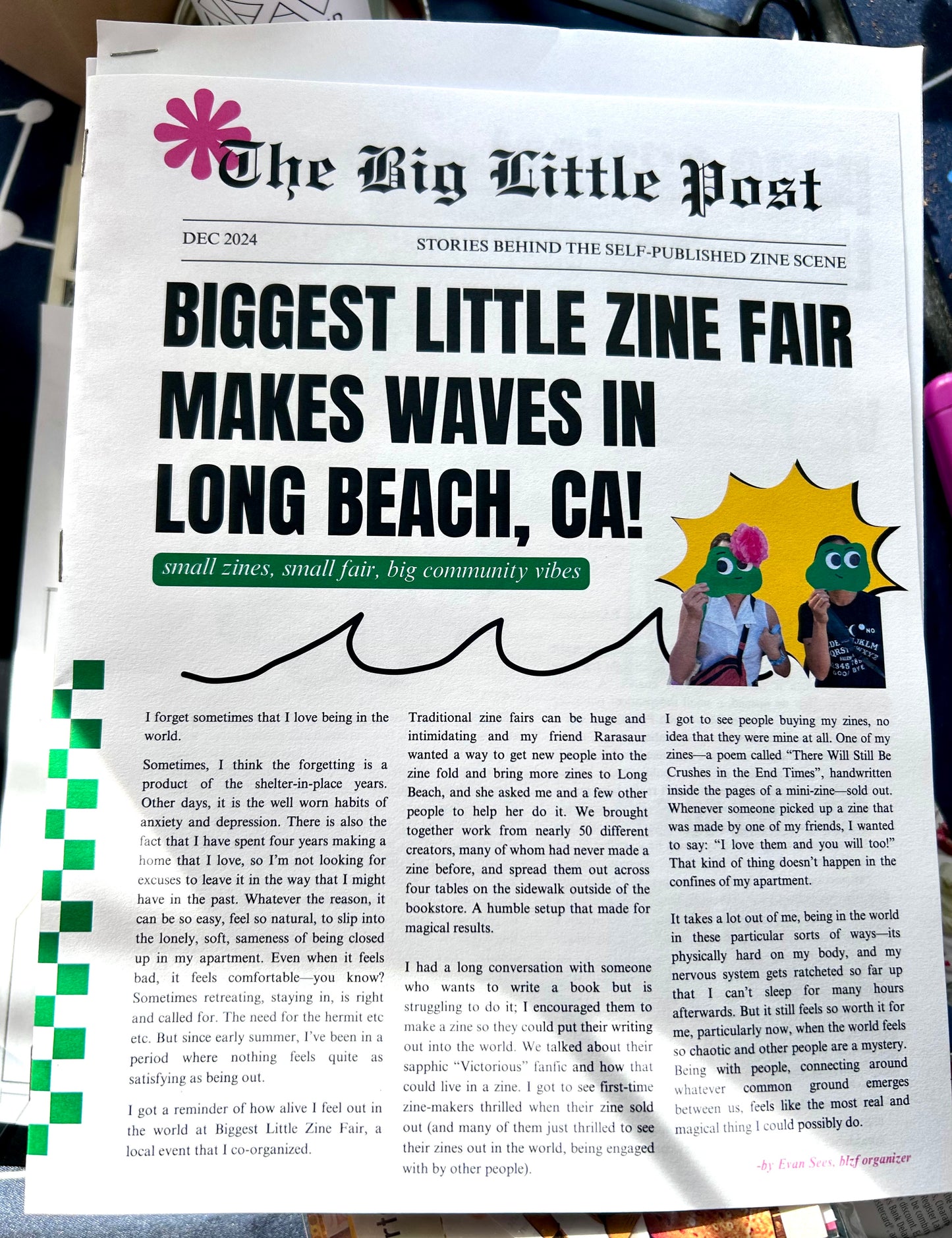 Biggest Little Zine Fair Commemorative Zine (BLZF)