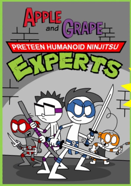 Apple and Grape: Preteen Humanoid Ninjitsu Experts