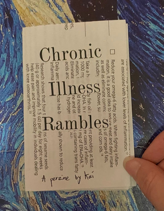chronic illness rambles