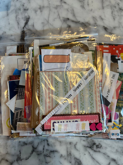 Scrap Bags - Mystery Collage Kits