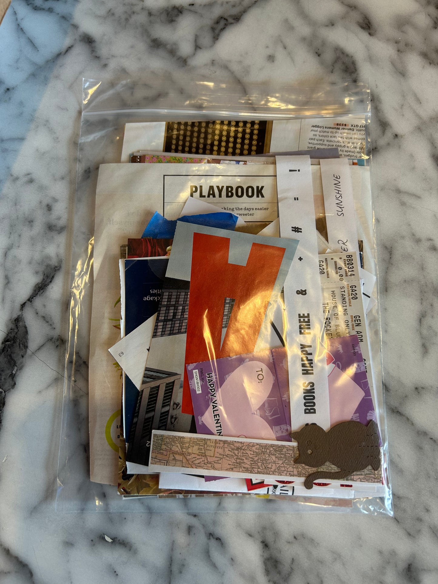 Scrap Bags - Mystery Collage Kits