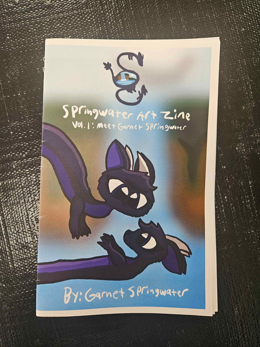 Springwater Art Zine Vol. 1: Meet Garnet Springwater