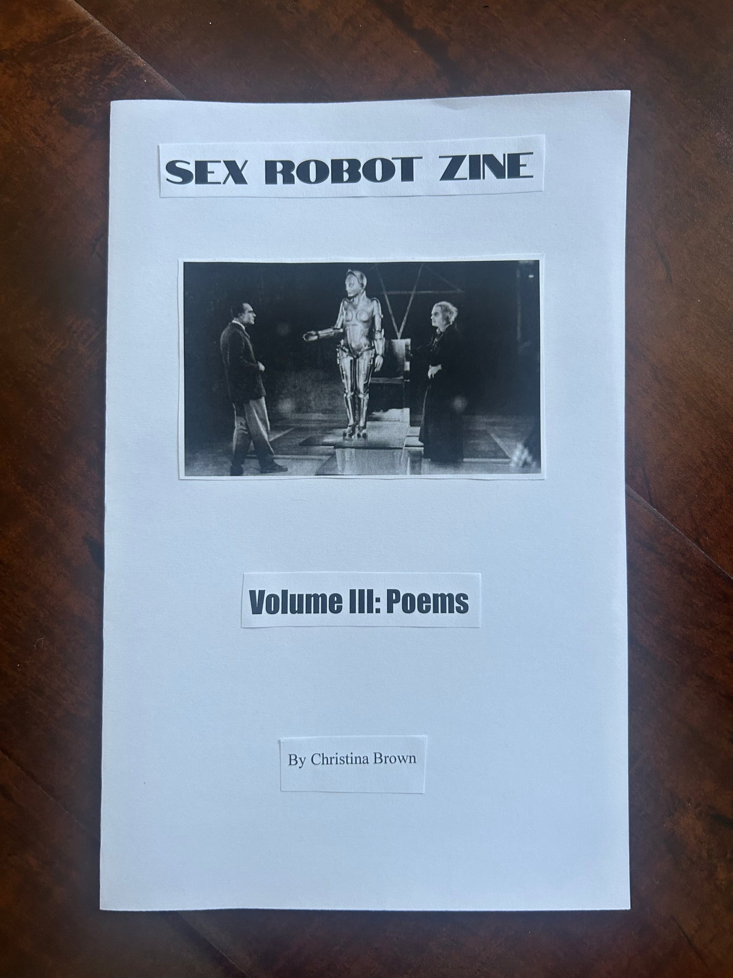 Sex Robot Zine Volume III: Poems