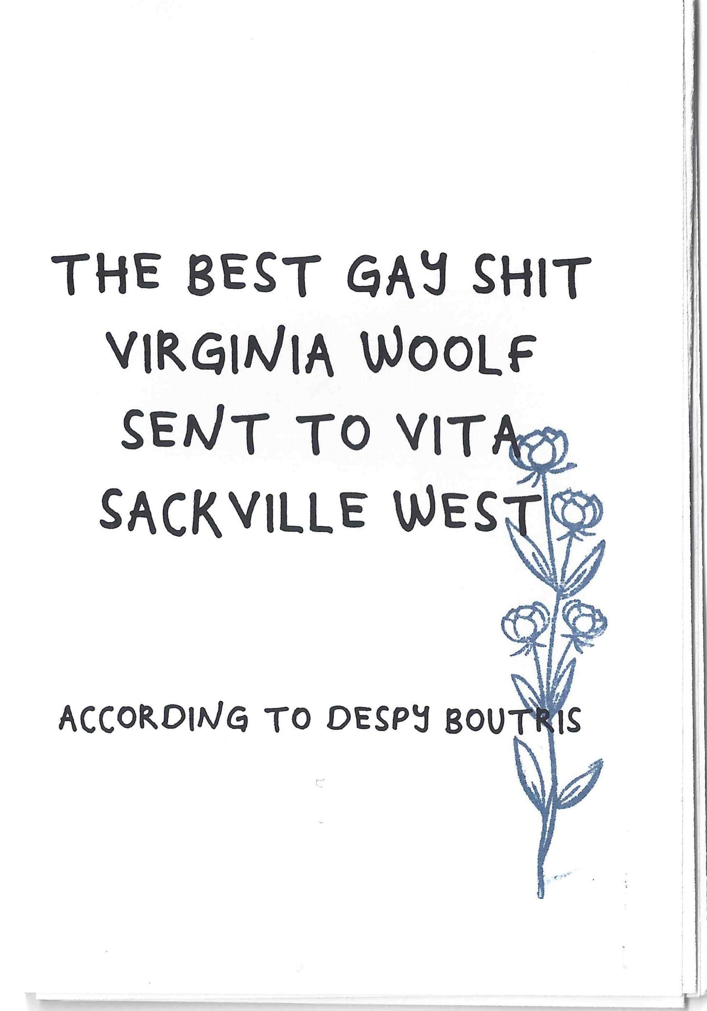 The Best Gay Shit Virginia Woolf Sent to Vita Sackville-West